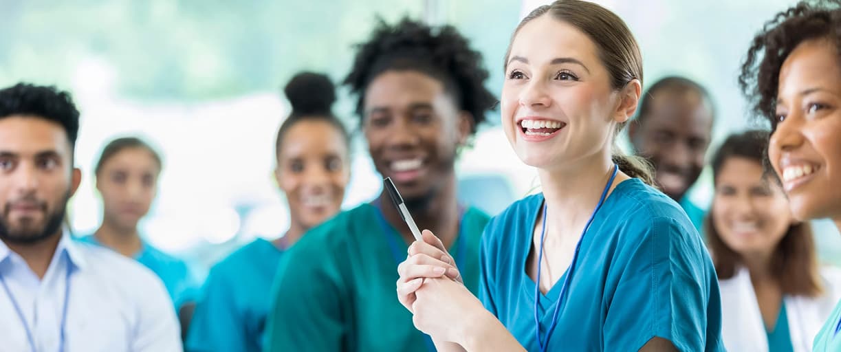 Group of healthcare professionals