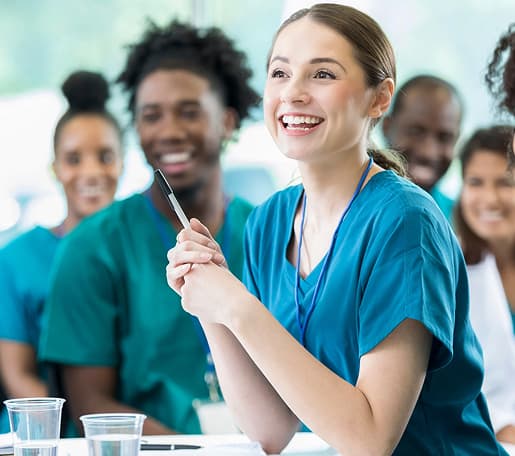 Group of healthcare professionals